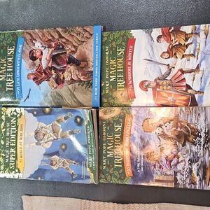 Magic Tree House Set Of 4 Books